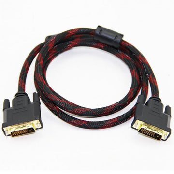 1.5M High Quality DVI Cable 24+1 Gold Plated DVI-D Dual Link