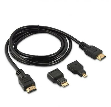 3 in 1 HDMI to HDMI Cable