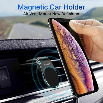 Magnetic Phone Holder with Car Air-Vent Clip