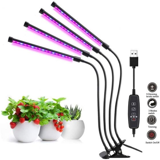 4 Heads Plan Grow LED Light