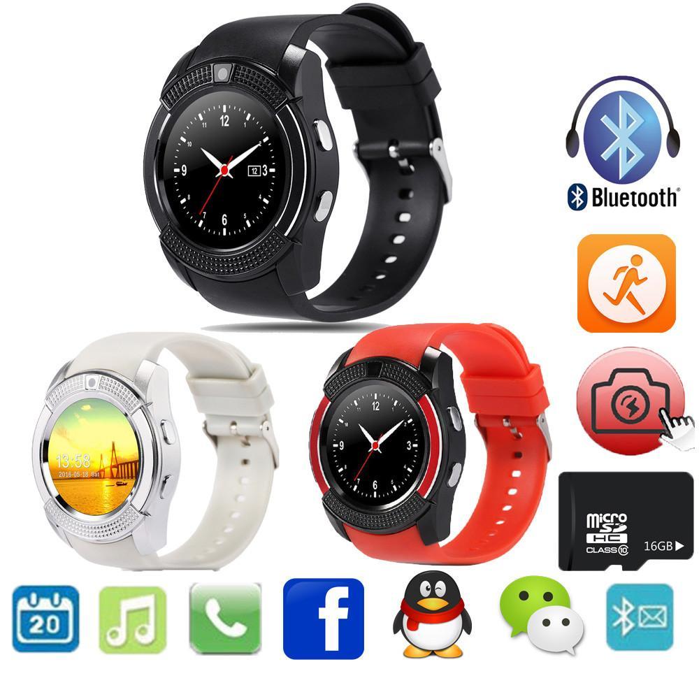 V8 Bluetooth Smartwatch For Android