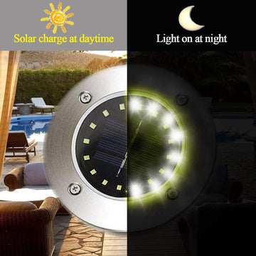 SolarCharge™ Garden Ground Solar powered  Light (4/8 pcs set)