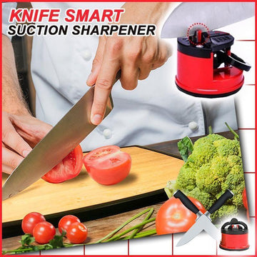 Tungsten Steel Knife Sharpener with Suction Pad