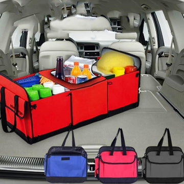 Car Trunk Organizer With a Cooler