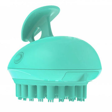 Electric Shampoo Brush  Scalp Scrubber Head Massager Stress Relax Rechargeable for Shower