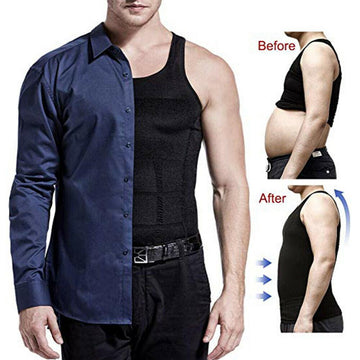 Men's Body Slimming Under-Vest