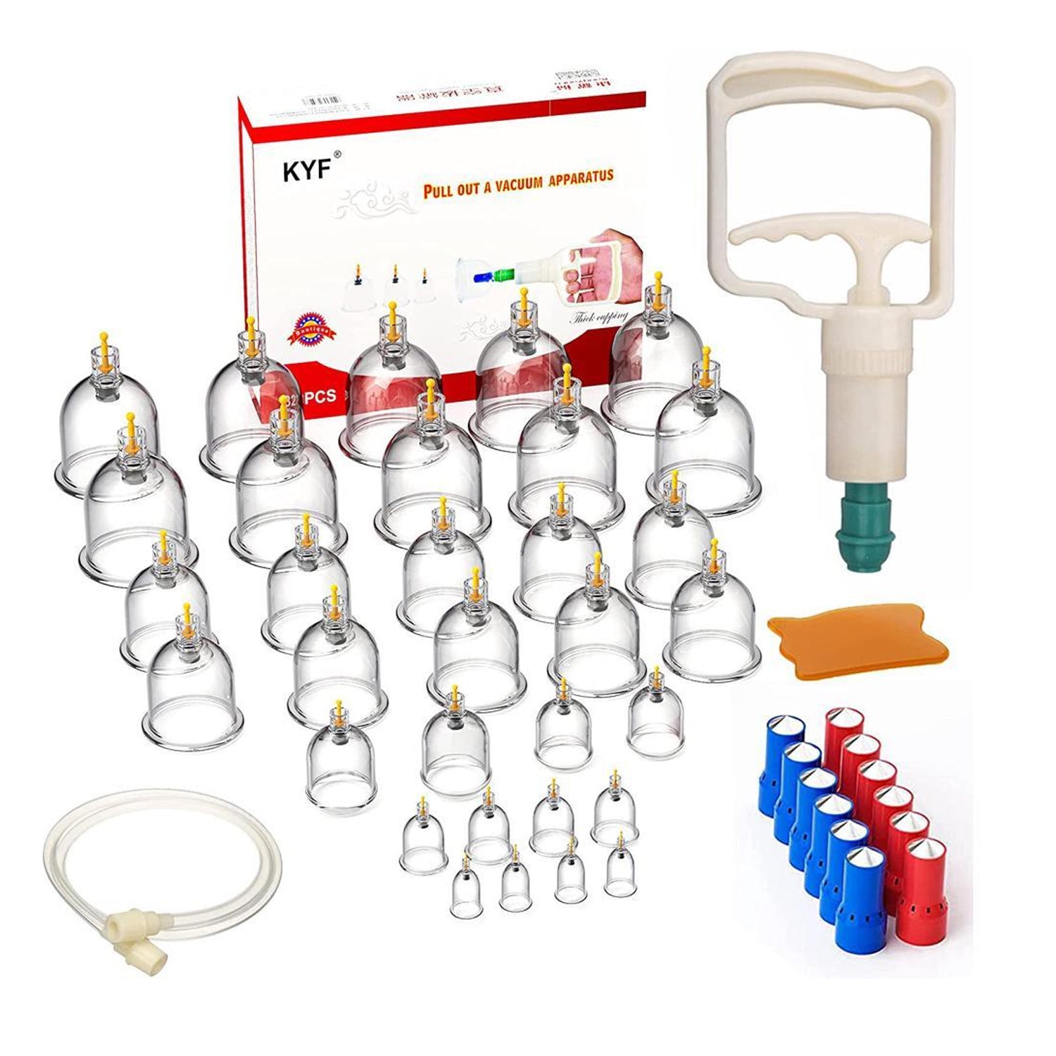 32pcs Cup Vacuum Massage Suction Cupping Set for Body Massage Pain Relief Health Care