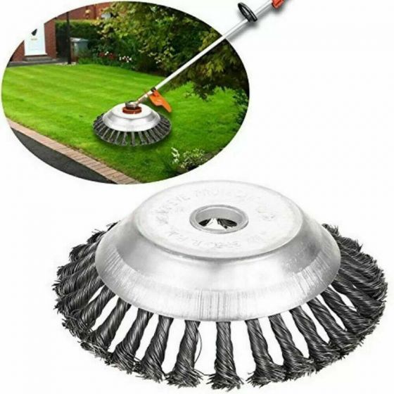 8" Steel Wire Indestructible Trimmer Head Grass Brushcutter Removal Lawnmower AU