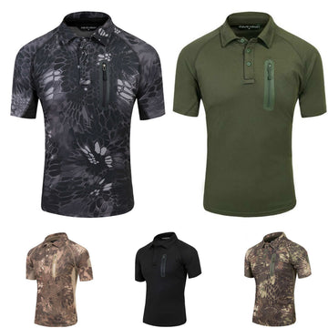 WildWolf™- Zippered Chest Pocket Combat Shirt